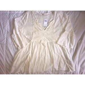 NWT Sheer Hollister Blouse
